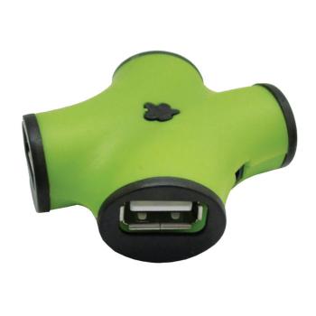  USB- CBR CH-100 Green, 4 , USB 2,0  