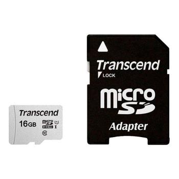    Transcend microSDHC 16Gb 300S +   