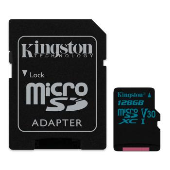    Kingston microSDXC 128Gb Canvas Go! +   