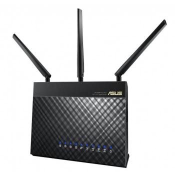   ASUS RT-AC68U/EE/13/P_EU WiFi Router (WLAN 1.3Gbps, Dual-band 2.4GHz+5.1GHz, 802.11ac  