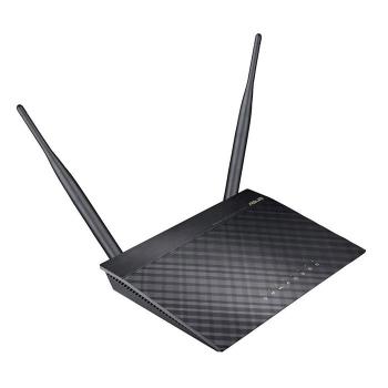   ASUS RT-N12 VP WiFi Router (WLAN 300Mbps, 802.11bgn+4xLAN RG45 10/100+1xWAN) 2x ext Anten  