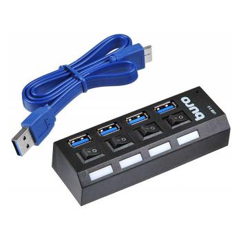  USB- Buro USB 3.0, 4. , BU-HUB4-U3.0-L  