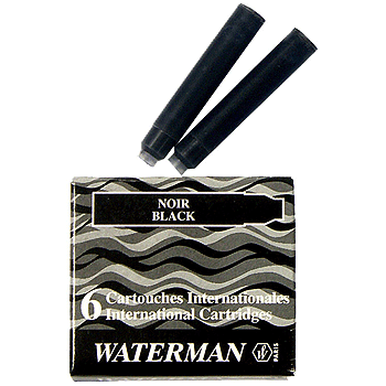     /. Waterman Ink cartridge Intl Black (  6 ) (52011)  