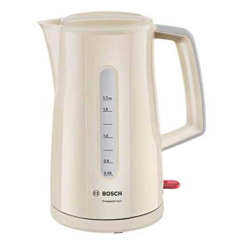 Купить Чайник Bosch TWK3A017 1.7л. 2400Вт бежевый (корпус: пластик) в Москве