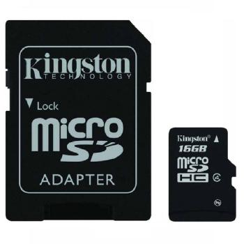 Купить Карта памяти Kingston microSDHC 16Gb в Москве
