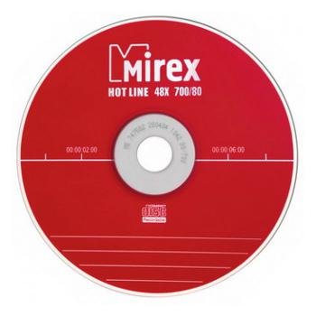 Купить CD-R Mirex 700 Мб 48x Slim case 5 штук в упаковке (UL120050A8F), записываемый компакт-диск, 1/200 в Москве