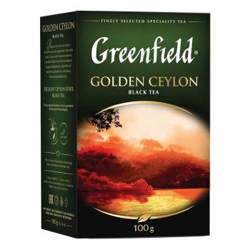 Купить Чай Greenfield Цейлонский черный (Golden Ceylon) 100 гр/14 в Москве