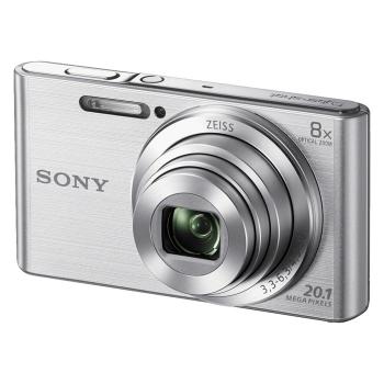 Купить Фотоаппарат цифровой Sony DSC-W830 Silver {20.1Mpix,8x opt zoom,2.7"LCD} в Москве