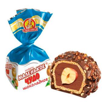 Купить Конфеты Маленькое чудо шоколадное /Славянка/ 1 кг(4 кг в кор) в Москве