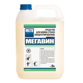 Купить Мегавин средство для мойки стекол концентрированное 750 мл (12 шт/кор) в Москве