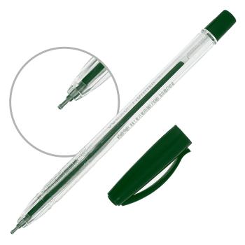 Купить Ручка гелевая "DELI ES306" 0,7мм., прозрачный пластик, зеленая 12 шт/уп в Москве
