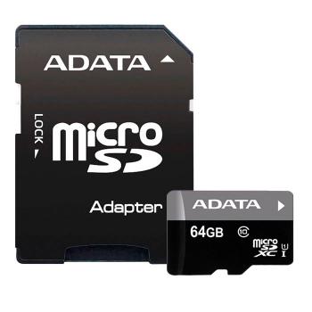 Купить Карта памяти ADATA microSDXC 64Gb Premier + адаптер в Москве