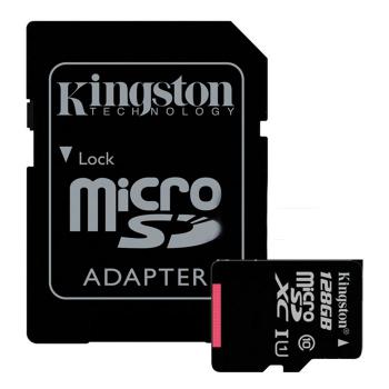 Купить Карта памяти Kingston microSDXC 128Gb Canvas Select + адаптер в Москве