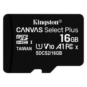 Купить Карта памяти Kingston microSDHC 16Gb Canvas Select Plus в Москве