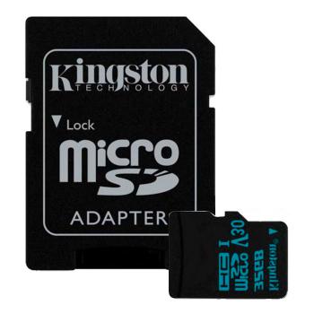 Купить Карта памяти Kingston microSDHC 32Gb Canvas Go! + адаптер в Москве