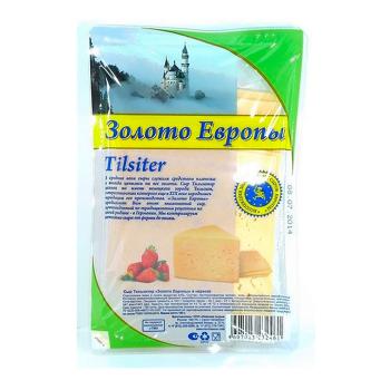 Купить Сыр Золото Европы Тильзитер 150гр в Москве