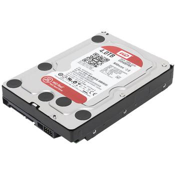Купить Жесткий диск 4TB WD Red (WD40EFRX) {Serial ATA III, 5400- rpm, 64Mb, 3.5"} в Москве