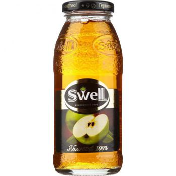 Купить Swell Сок Яблочный осветленный 0,25 л, стекло, для деткого питания/8 в Москве