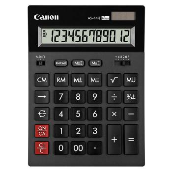 Купить Калькулятор настольный, 12 разрядов, Canon AS-444, черный в Москве