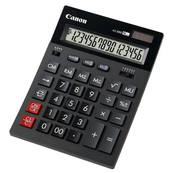 Купить Калькулятор настольный, 16 разрядов, Canon AS-888 II, черный в Москве