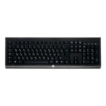 Купить Клавиатура беспроводная HP K2500 черный USB, Multimedia в Москве