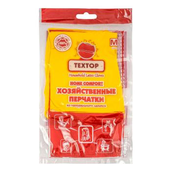 Купить Перчатки резиновые размер M, 1 пара, ТехТор Home Comfort Т268 в Москве