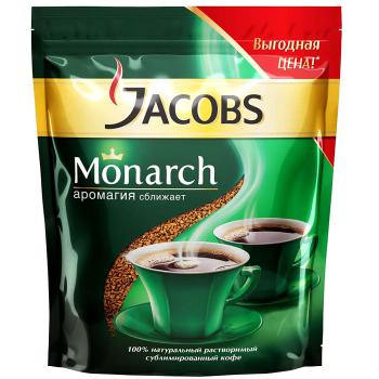 Купить Кофе растворимый Jacobs Monarch, 240гр, пакет/6 в Москве