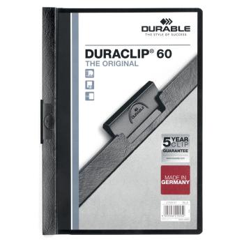 Купить Папка с клипом DURACLIP 60, /черная/ Durable 2209-01 в Москве