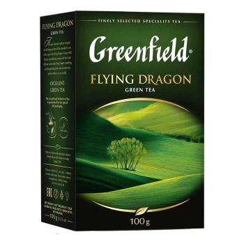 Купить Чай Greenfield Зеленый листовой китайский (Flying Dragon) 100гр./14 в Москве