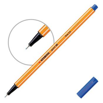 Купить Ручка капиллярная STABILO point 88 0,4 мм /синяя/ в Москве
