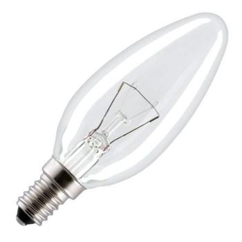 Купить Лампа накаливания General Electric 40C1/CL/E14 40W /свеча прозрачная/ в Москве