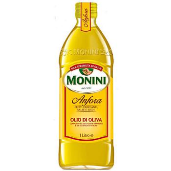 Купить Масло оливковое 100% Monini 1л ст.бут/6 в Москве