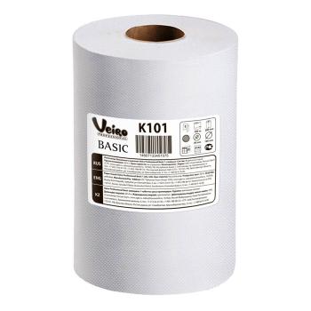 Купить Полотенца бумажные в рулонах Veiro Professional Basic, белый, 180м/рул (6рул/уп)  К101 в Москве