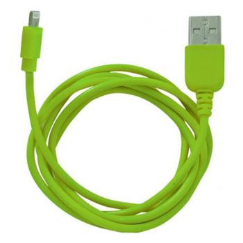 Купить Кабель 30-pin to USB Human Friends Super Link Rainbow C Green, 1 м., для iphone 3G\3Gs\4, iPad 1\2\3 в Москве
