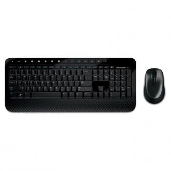 Купить Клавиатура + мышь Microsoft 2000 Клав:черный мышь:черный USB беспроводная Multimedia в Москве