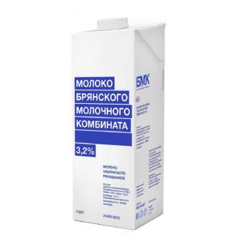 Купить Молоко БМК ультрапастеризованное 3.2% 975 мл. в Москве