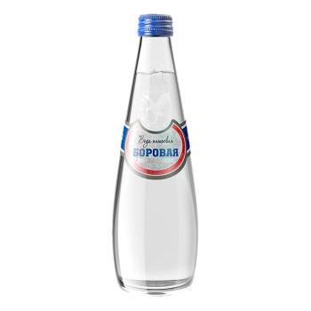 Купить Вода БОРОВАЯ питьевая природная негазир. 0,33 л/20 стекло в Москве