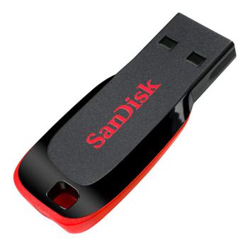 Купить Флеш драйв 16GB SanDisk CZ50 Cruzer Blade, USB 2.0 в Москве