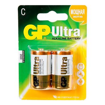 Купить Батарейка GP Ultra GP14AU-2UE2 LR14 BL2 в Москве