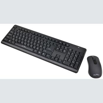 Купить Клавиатура + мышь Oklick 270M клав:черный мышь:черный USB беспроводная в Москве