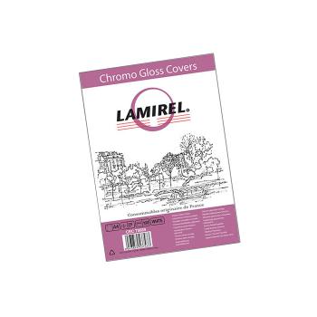 Купить Обложки Lamirel Chromolux A4, картонные, глянцевые, цвет: белый, 230г/м2, 100шт в Москве