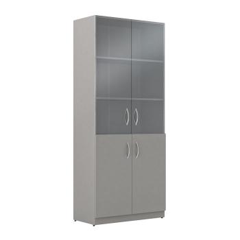 Купить Шкаф комбинированный Simple SR-5W.2 Серый 770х375х1815  /5 мест в Москве
