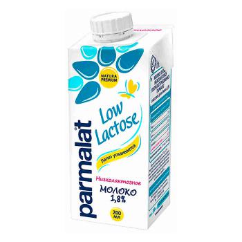 Купить Молоко Пармалат Low Lactose 1.8%/с крышечкой/ 0,2л/12 в Москве