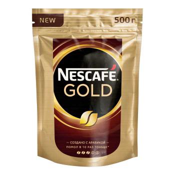 Купить Кофе растворимый NESCAFE GOLD пакет 500 гр./12 в Москве