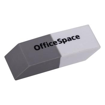 Купить Ластик OfficeSpace, скошенный, комбинированный, термопластичная резина, 41*14*8мм в Москве