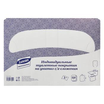 Купить Одноразовые покрытия на унитаз Luscan Professional (250 штук в упаковке) в Москве
