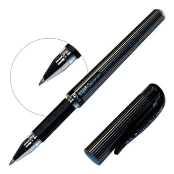 Купить Ручка гелевая "MG", 0,7мм., черная, резин. держатель, мет нак., 12 шт/уп, AGP13671 в Москве