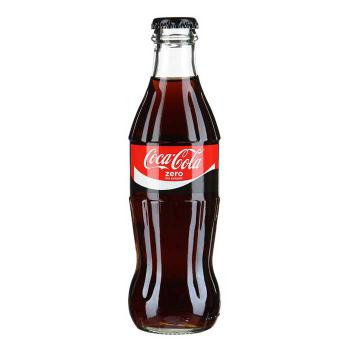 Купить Кока-кола ZERO, стекло 0,33л (12) в Москве