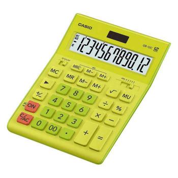 Купить Калькулятор настольный, 12 разрядов, CASIO бухгалтерский, GR-12C-GN , оливковый. в Москве