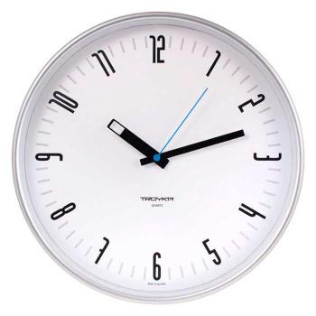 Купить Часы настенные ТРОЙКА (Циферблат белый, обод белый, цифры арабские) 77777710 в Москве